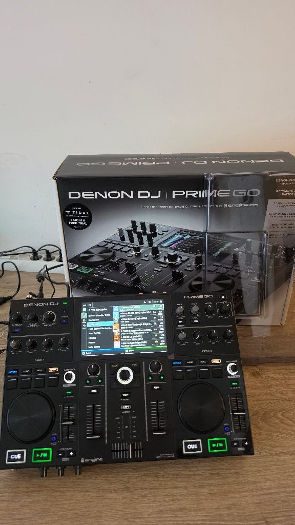 Complete set Denon DJ Prime Go, Ophalen, Zo goed als nieuw, Dj-set, Denon