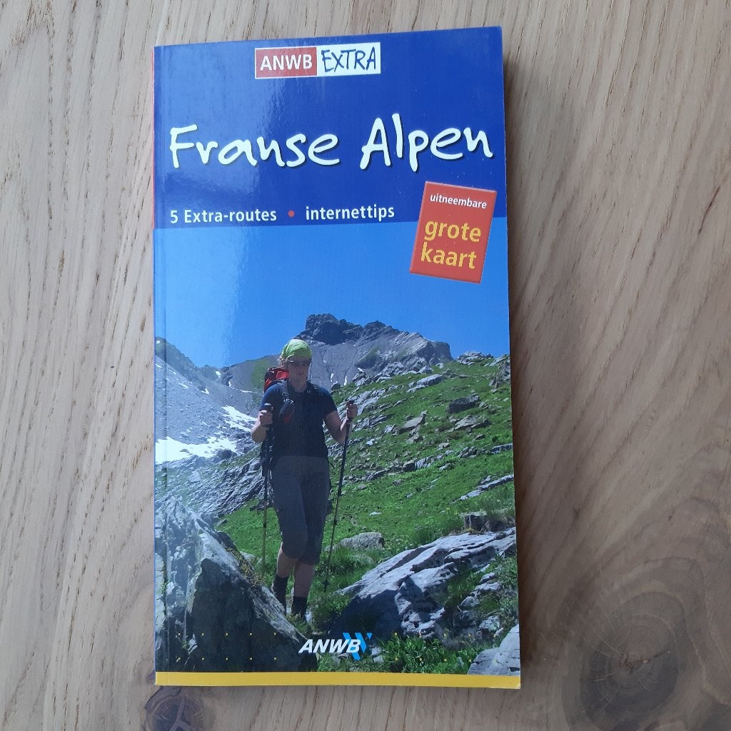 ANWB Extra Franse Alpen Reisgids - 5 Extra-routes, Boeken, ANWB, Europa, Ophalen of Verzenden, Zo goed als nieuw