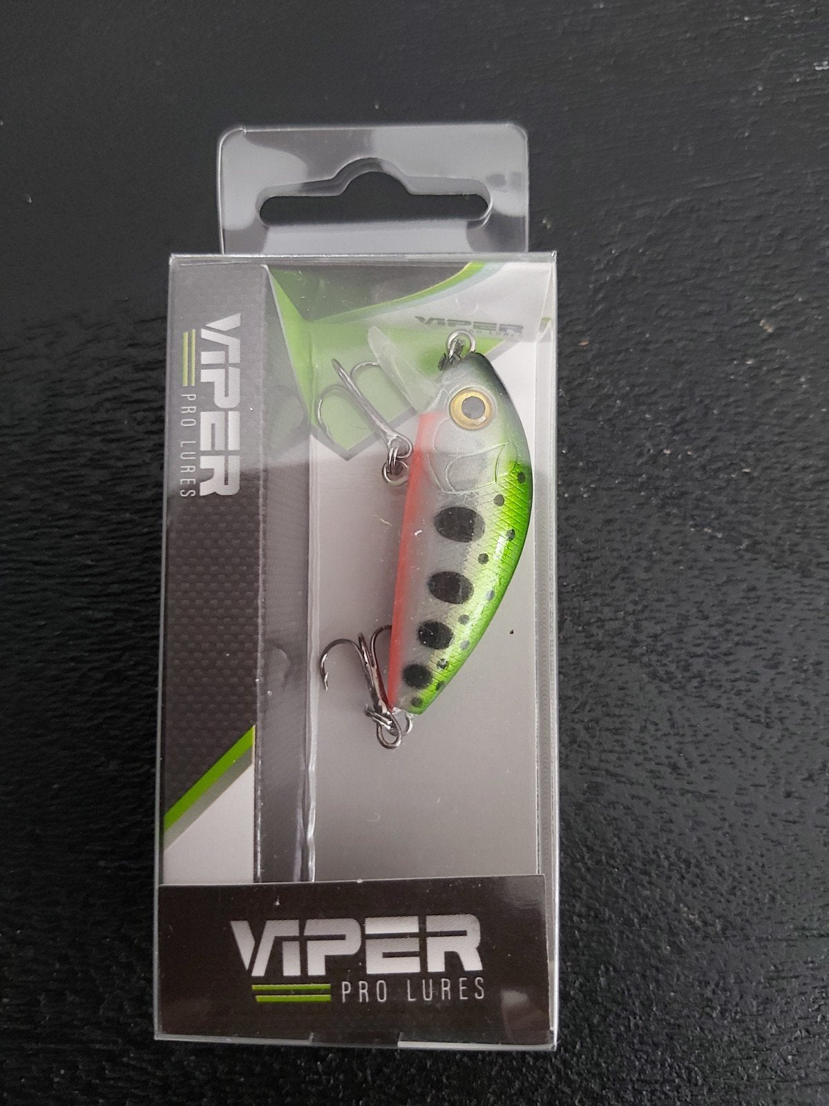 Viper Pro Lures Kunstaas - Groen/Zilver, Watersport en Boten, Ophalen of Verzenden, Nieuw, Kunstaas