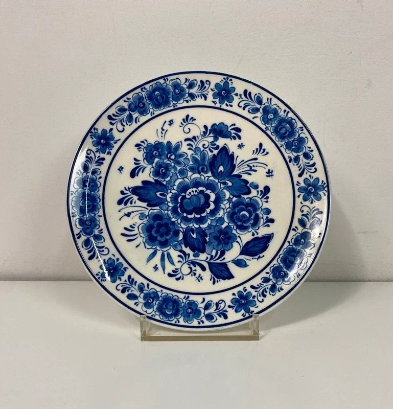 Royal Delfts Blauw| Wandbord, Gebruikt, Vintage, Steen/keramiek, Ophalen of Verzenden