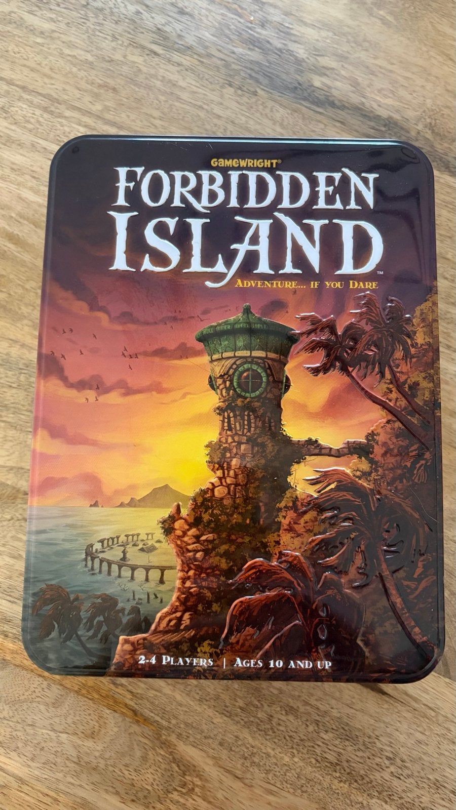 Forbidden Island Bordspel - Avontuurlijk Coöperatief Spel, Drie of vier spelers, Ophalen of Verzenden, Zo goed als nieuw
