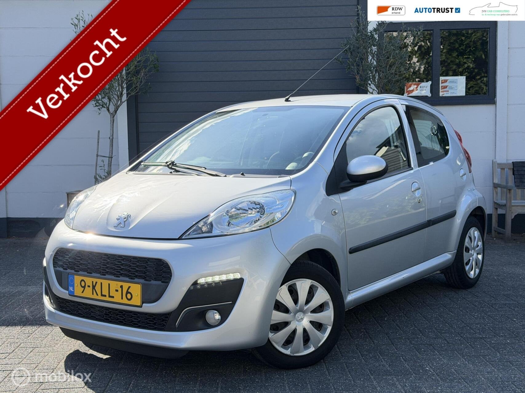 Peugeot 107 1.0 Active|RIJKLAAR|NAP|1E EIG|UNIEK!|AUX|ISOFIX, Voorwielaandrijving, Euro 5, Stof, Gebruikt