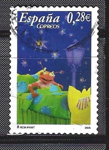Sp 288 - 2005 - Spanje/ Lupita, Postzegels en Munten, Postzegels | Europa | Spanje, Verzenden, Gestempeld