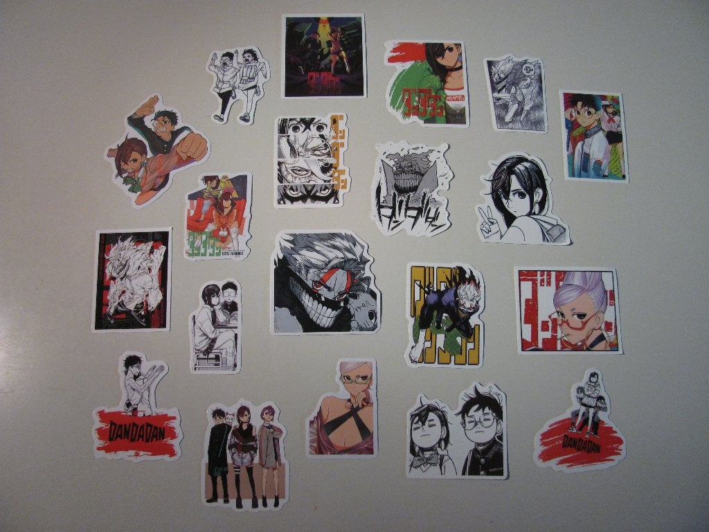Dandadan anime stickers, Ophalen of Verzenden, Nieuw, Strip of Tekenfilm