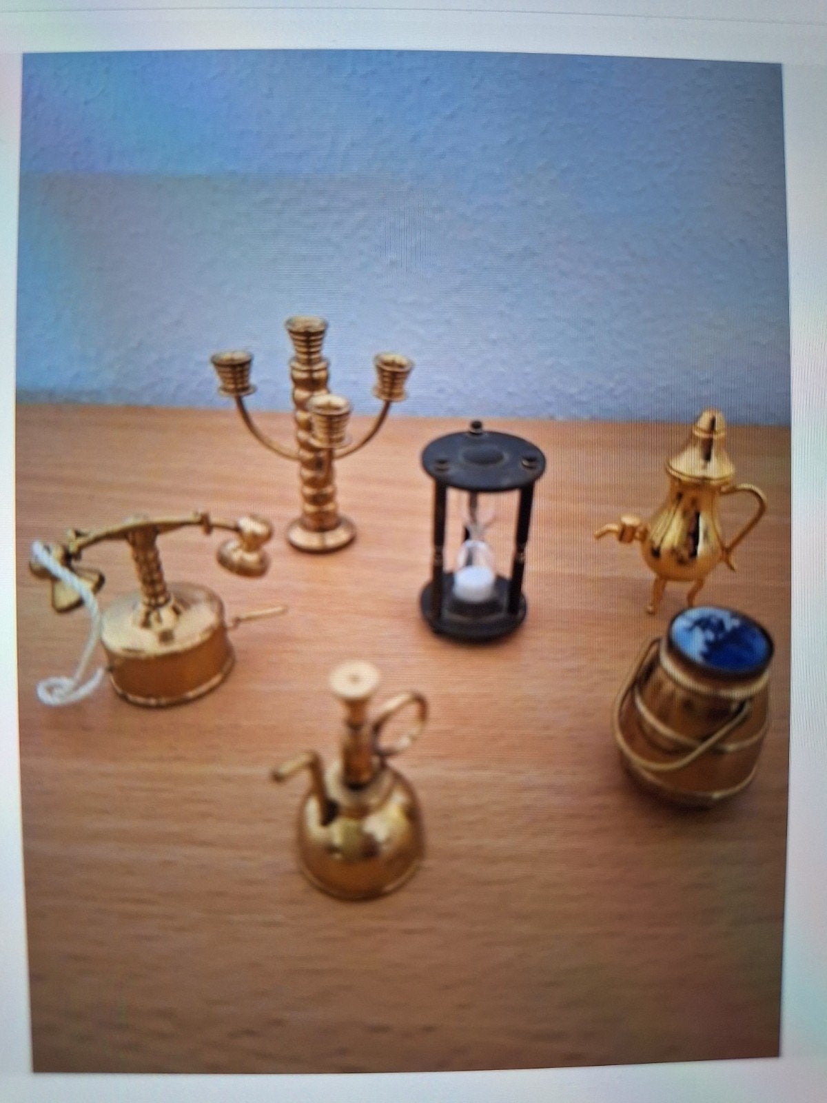 Koperen ornamentjes, Ophalen of Verzenden, Poppenhuis