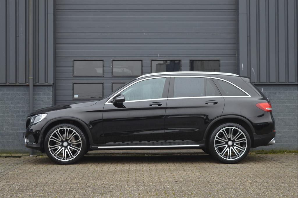 Mercedes-Benz GLC 250 4MATIC (bj 2017, automaat), Automaat, Gebruikt, 4 cilinders, Zwart