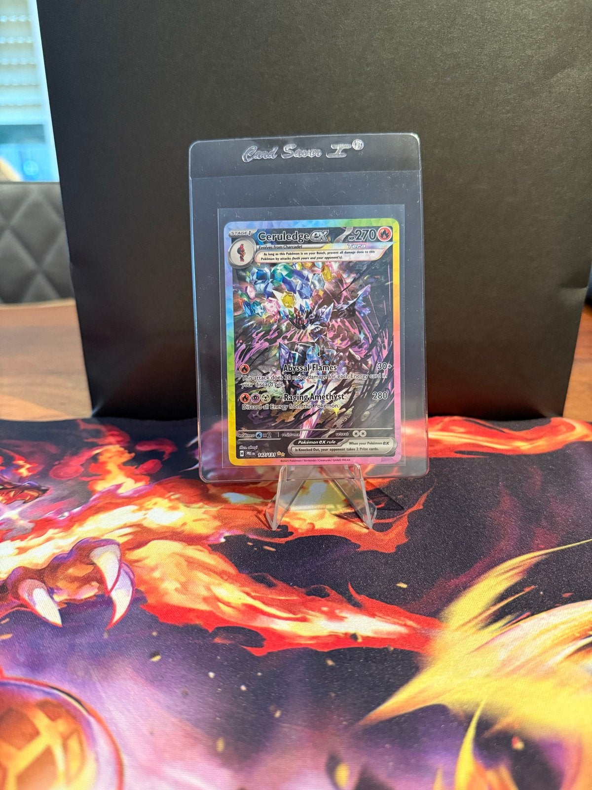 Ceruledge Prismatic 147/131 - Pokémon Kaart, Ophalen, Zo goed als nieuw, Losse kaart, Foil