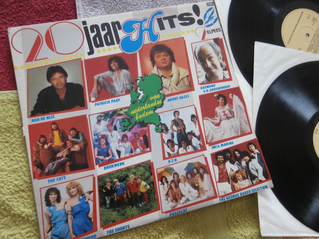 2-LP - 20 Jaar Hits Van Nederlandse Bodem - Various Artists., Ophalen of Verzenden, Zo goed als nieuw, Pop, 12 inch