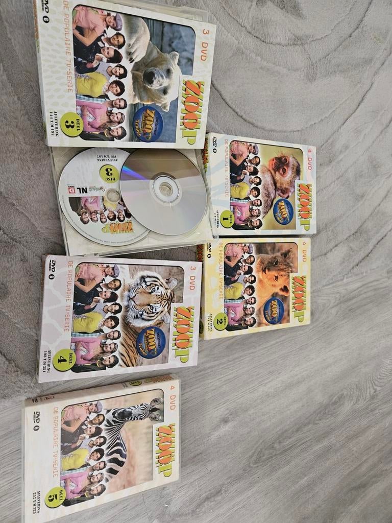 Zoop DVD's - De Populaire TV-Serie - Diverse Delen, Cd's en Dvd's, Gebruikt, Alle leeftijden, Boxset, Ophalen of Verzenden