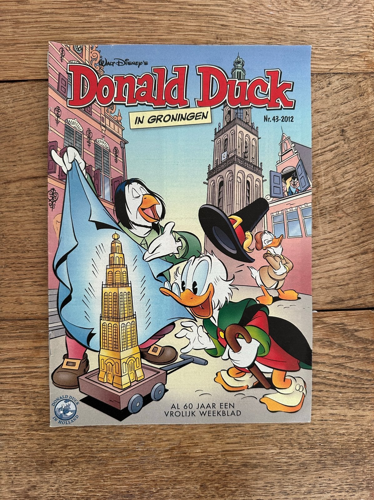 Donald Duck in Groningen - speciale uitgave, Ophalen of Verzenden, Overige typen