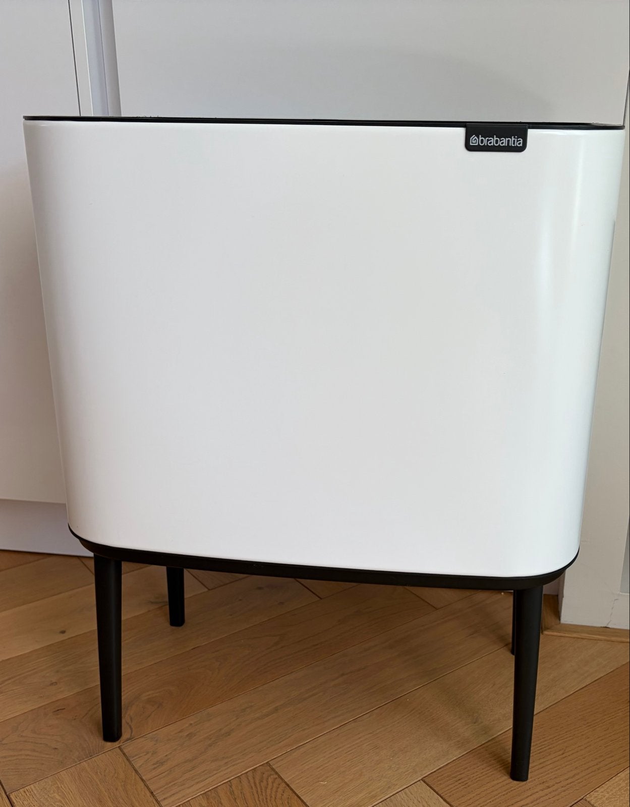 Brabantia Bo Touch Bin 3x11L - Goede staat met zakken, Ophalen, 50 – 75, Kunststof, Zo goed als nieuw