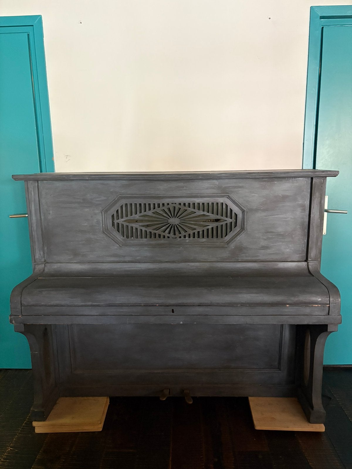 Piano, Muziek en Instrumenten, Ophalen, Zo goed als nieuw, Zwart, Piano