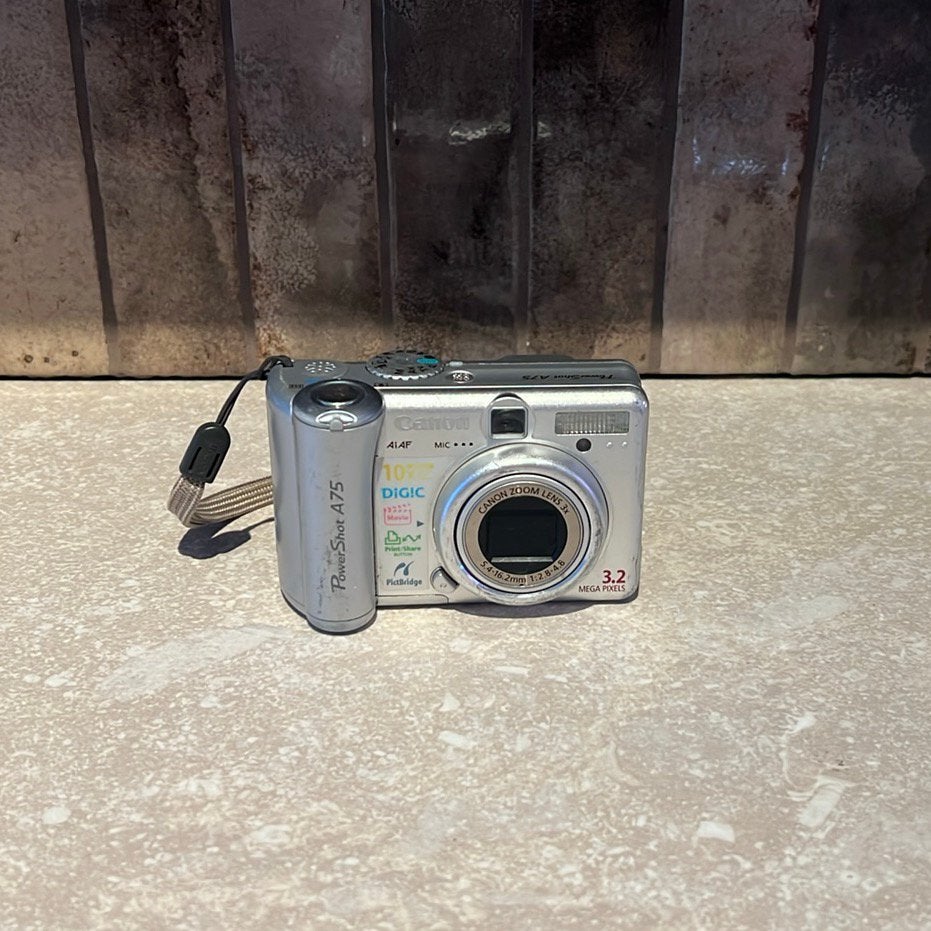 Canon PowerShot A75 – retro digitale camera, Gebruikt, Canon, Ophalen of Verzenden, 3 megapixels