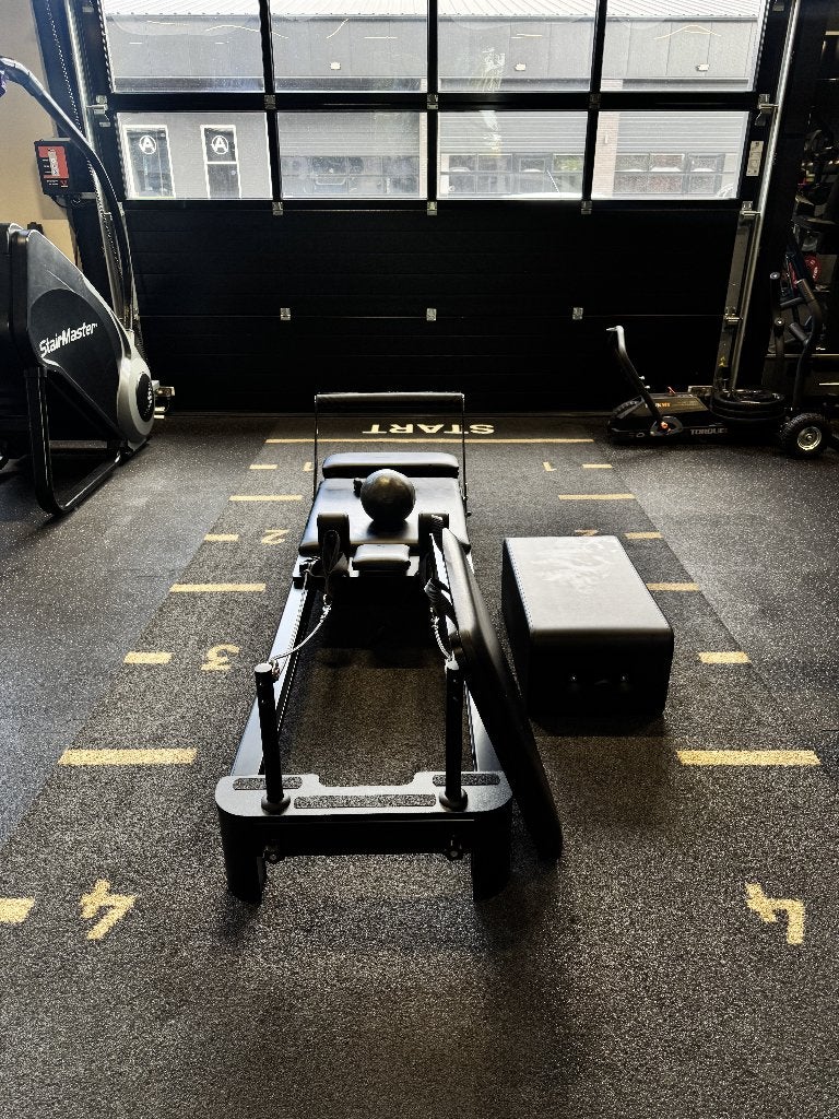 Pilates Reformer bank, Sport en Fitness, Yoga en Pilates, Ophalen, Zo goed als nieuw, Overig