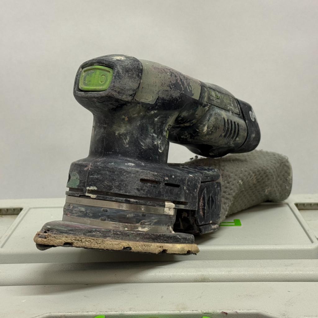 Festool DTSC 400 Schuurmachine Body + 2 Accu's + Lader, Doe-het-zelf en Verbouw, Gereedschap | Schuurmachines, Festool, Zo goed als nieuw