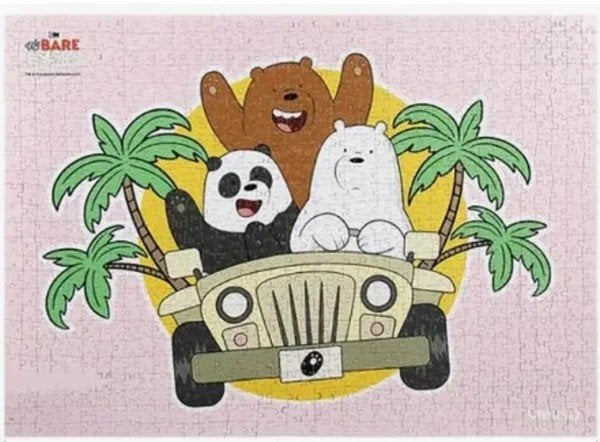 We Bare Bears Road Trip Cartoon Network puzzel 1000st, Coolsingel 104, 3011 AG Rotterdam, Netherlands, Overige merken, Overige typen