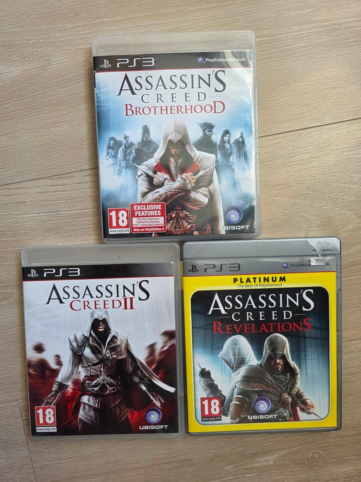 Assassin's Creed Drieluik voor PlayStation 3, Avontuur en Actie, Vanaf 18 jaar, 1 speler, Ophalen of Verzenden