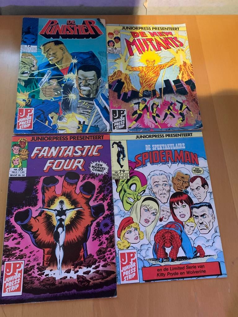 Diverse collectie vintage comics (Marvel, DC, etc.), Meerdere comics, Ophalen of Verzenden, Gelezen, Amerika