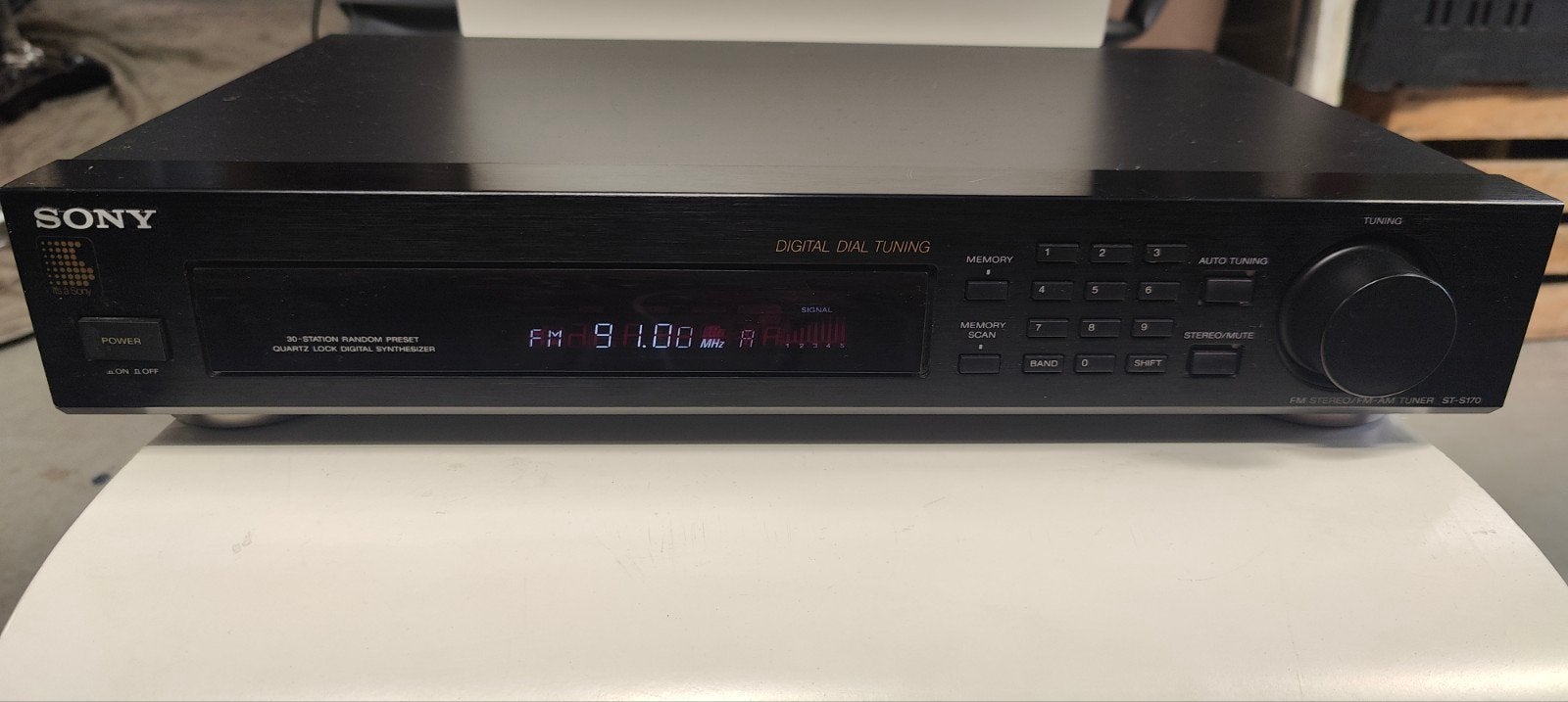 Sony ST-S170 FM/AM Stereo Tuner - Werkt, Gebruikt, Onbekend, Ophalen of Verzenden, Sony