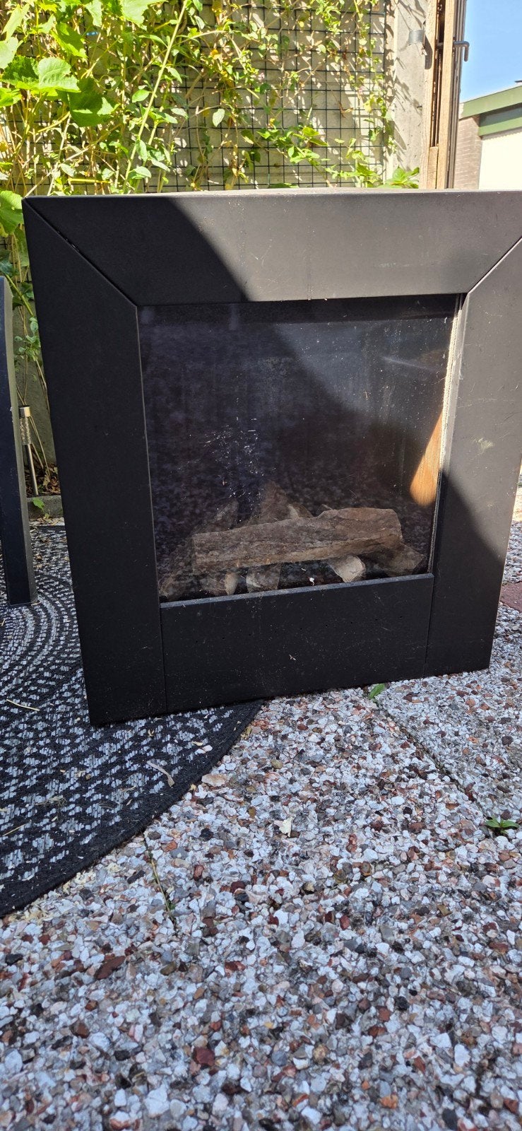 Helex Hotbox G Gashaard - Gebruikt, Ophalen, Gebruikt, Vrijstaande haard, Gashaard