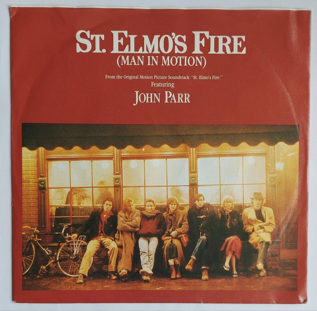 John Parr - St. Elmo's fire (man in motion), Gebruikt, 7 inch, Single, Ophalen of Verzenden