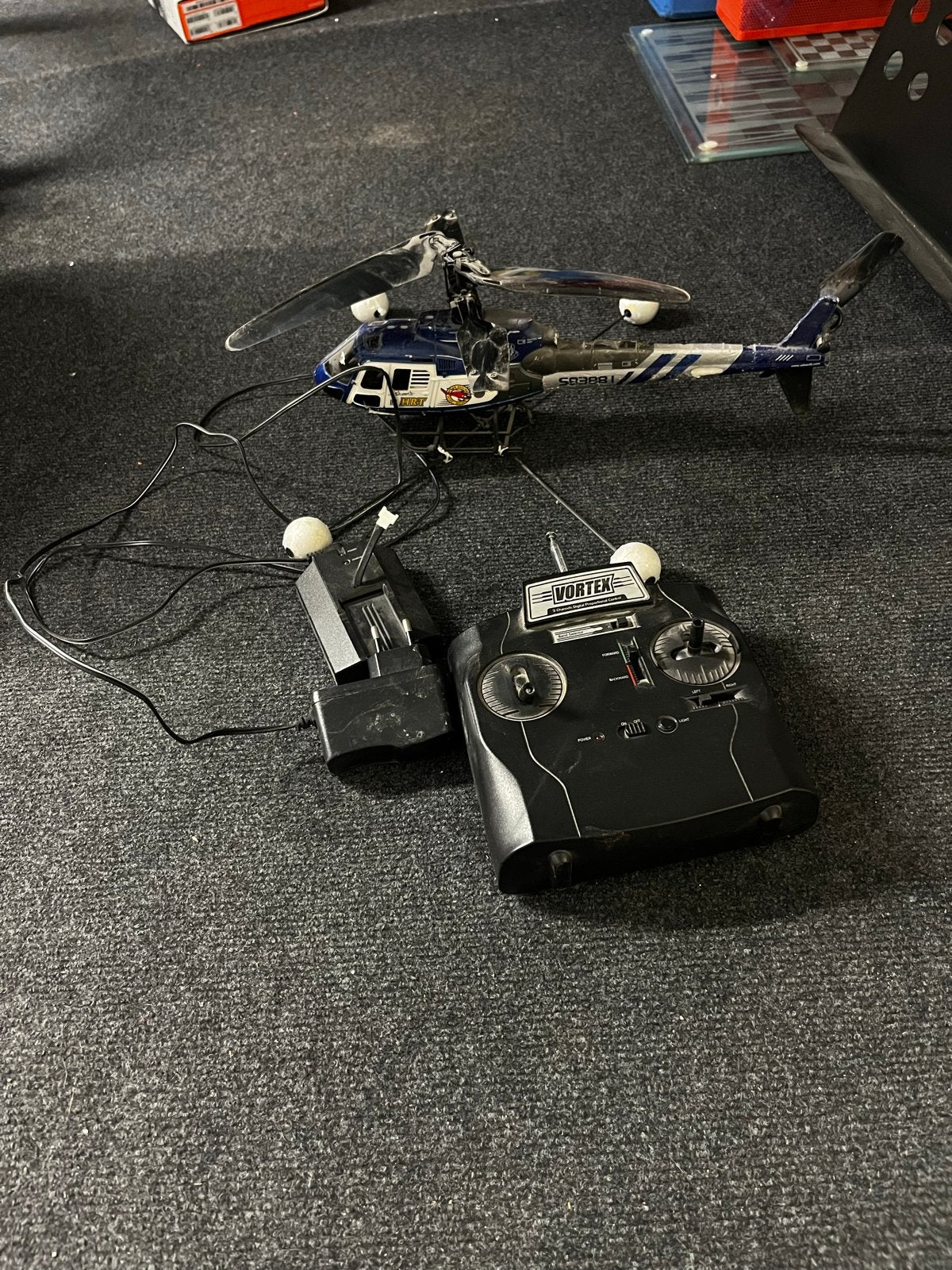 Silverlit Vortex RC Helikopter met Afstandsbediening, Ophalen of Verzenden, Gebruikt, Elektro, Helikopter