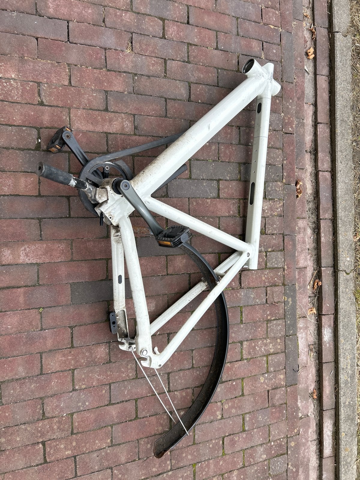 Fietsframe vanmoof s2, Ophalen, Frame, Gebruikt, Aluminium