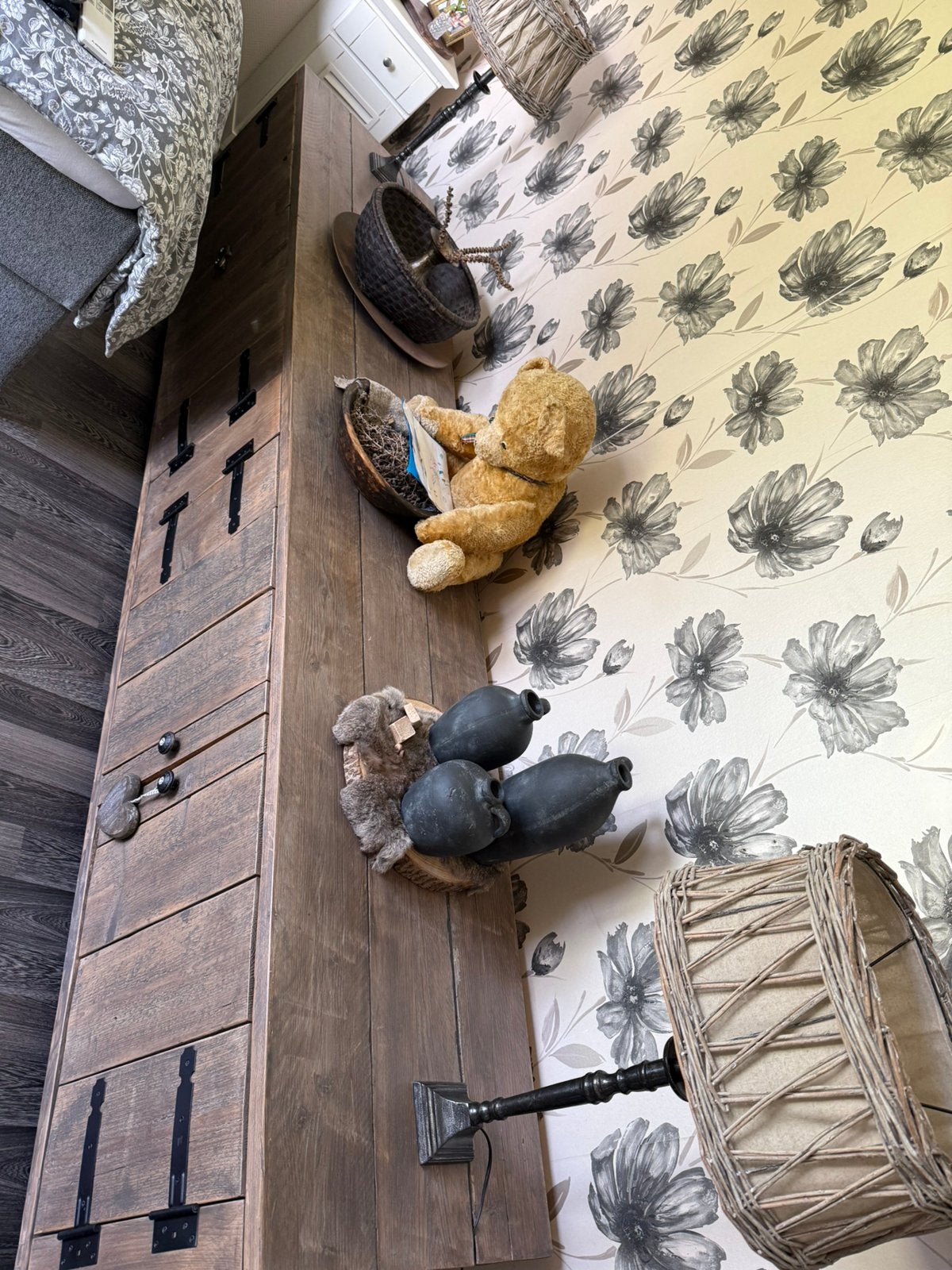 Groot steigerhout dressoir, Huis en Inrichting, Ophalen, 200 cm of meer, Overige houtsoorten, Landelijk