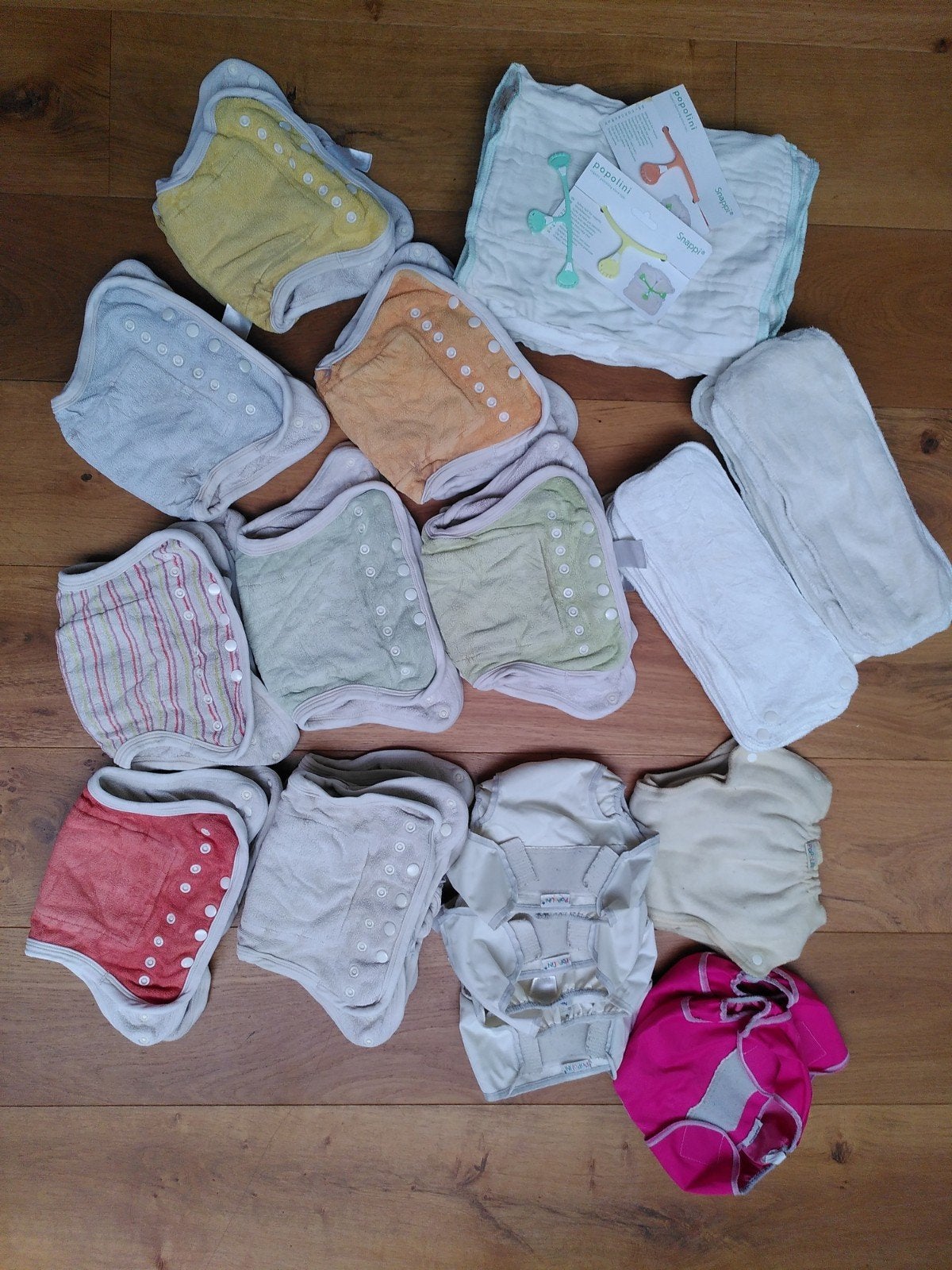 Wasbare luiers Popolini en Blumchen, Kinderen en Baby's, Badjes en Verzorging, Ophalen of Verzenden, Overige typen