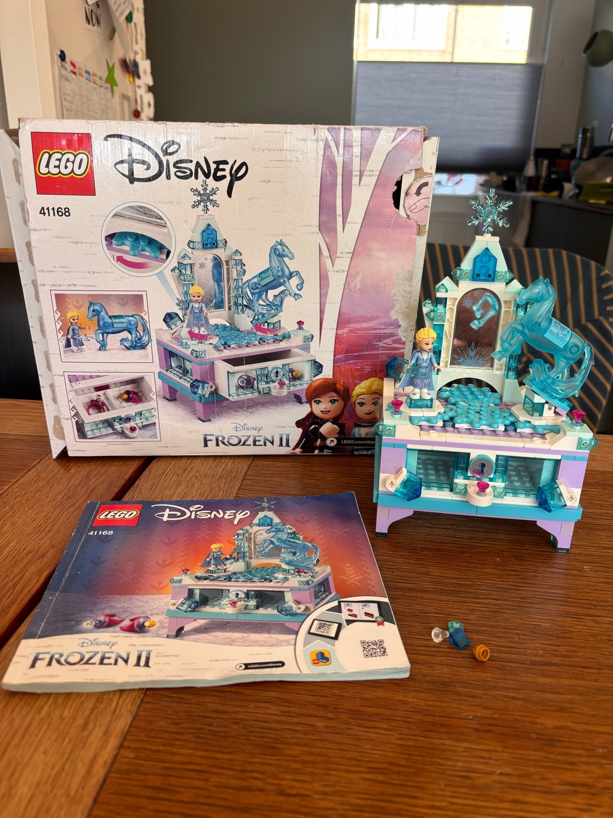 LEGO Disney Frozen II Elsa's Sieradendoos 41168, Gebruikt, Lego, Ophalen of Verzenden, Disney