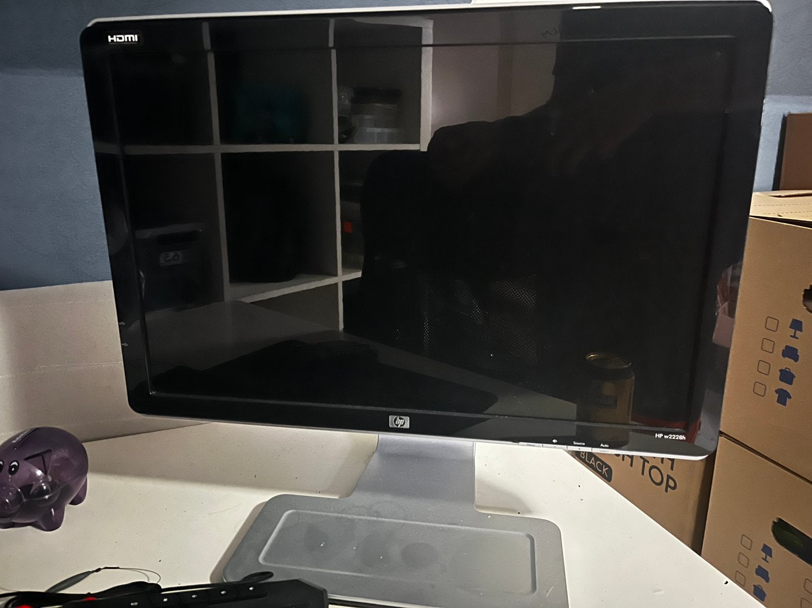Hp beeldscherm met HDMI, Ophalen, 60 Hz of minder, HDMI