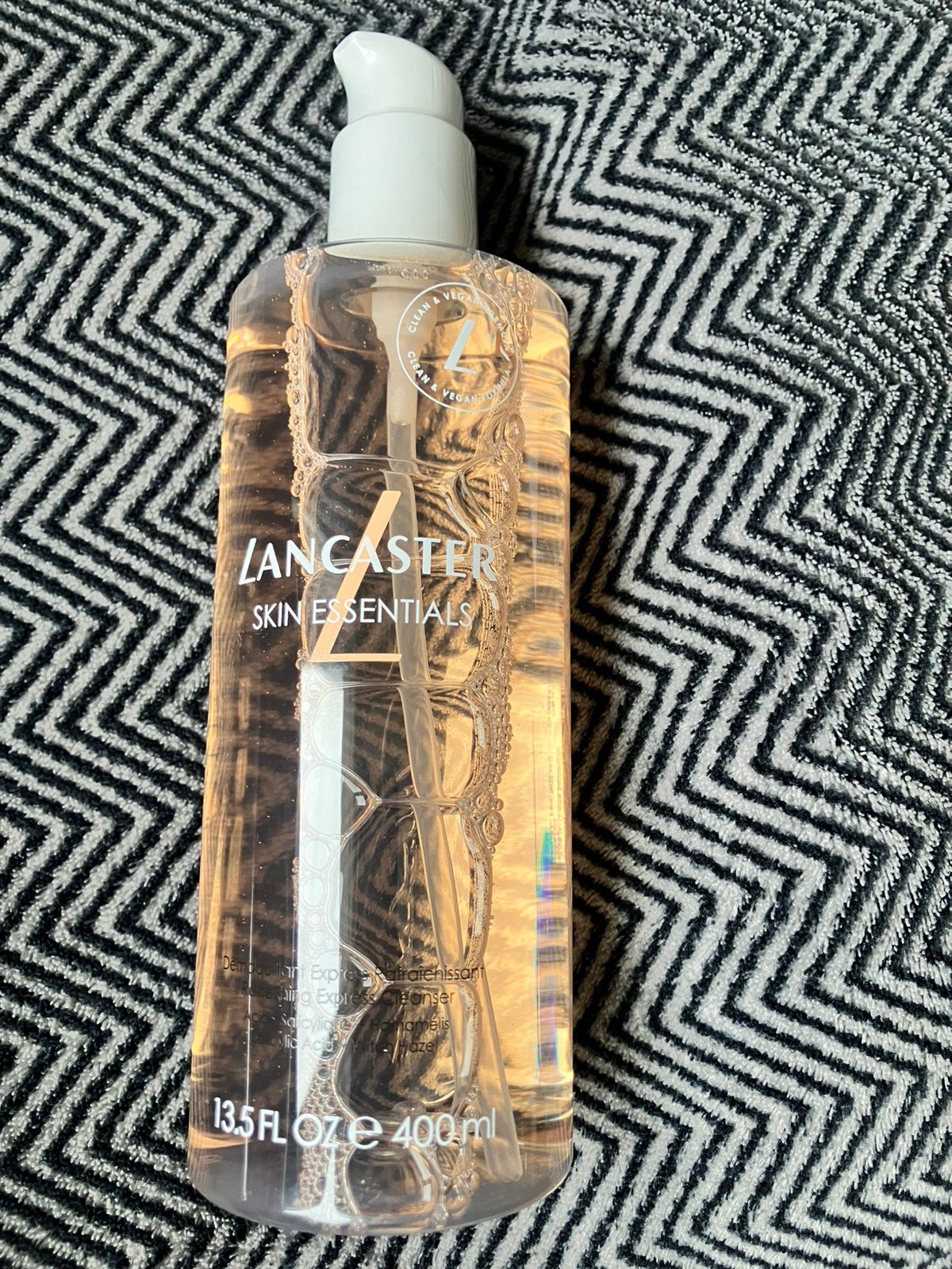 Lancaster Skin Essentials Cleanser 400ml Nieuw & nog geseald, Ophalen of Verzenden, Nieuw, Gehele gezicht, Reiniging