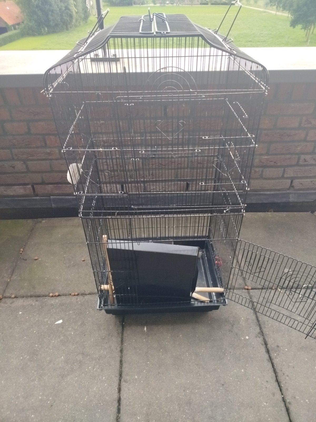 Gratis af te halen vogelkooi!, Dieren en Toebehoren, Ophalen of Verzenden, Metaal, Vogelkooi