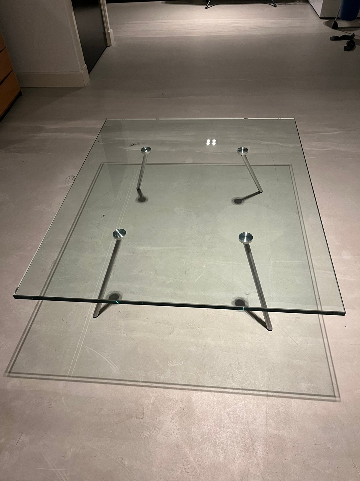 Te koop design salontafel van Henk Vos, Ophalen, 100 tot 150 cm, 50 tot 100 cm, Zo goed als nieuw