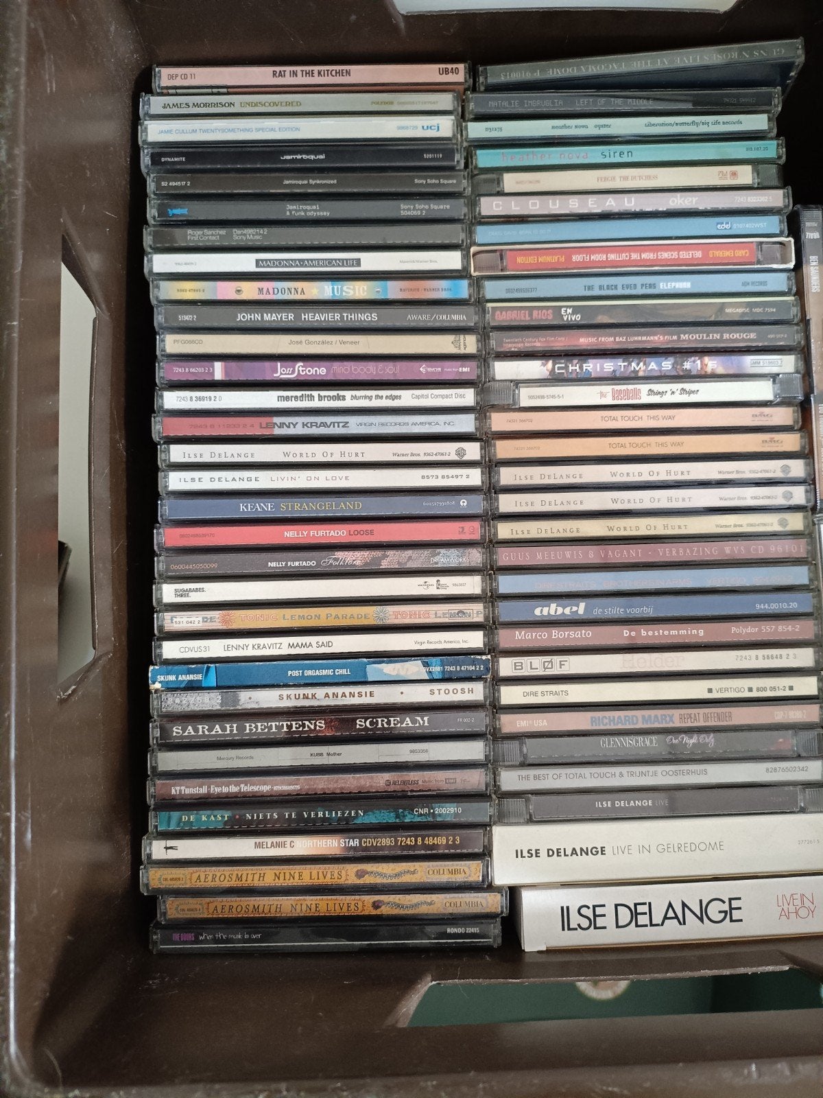 Ruim 75 cd's en singles, Ophalen, Gebruikt