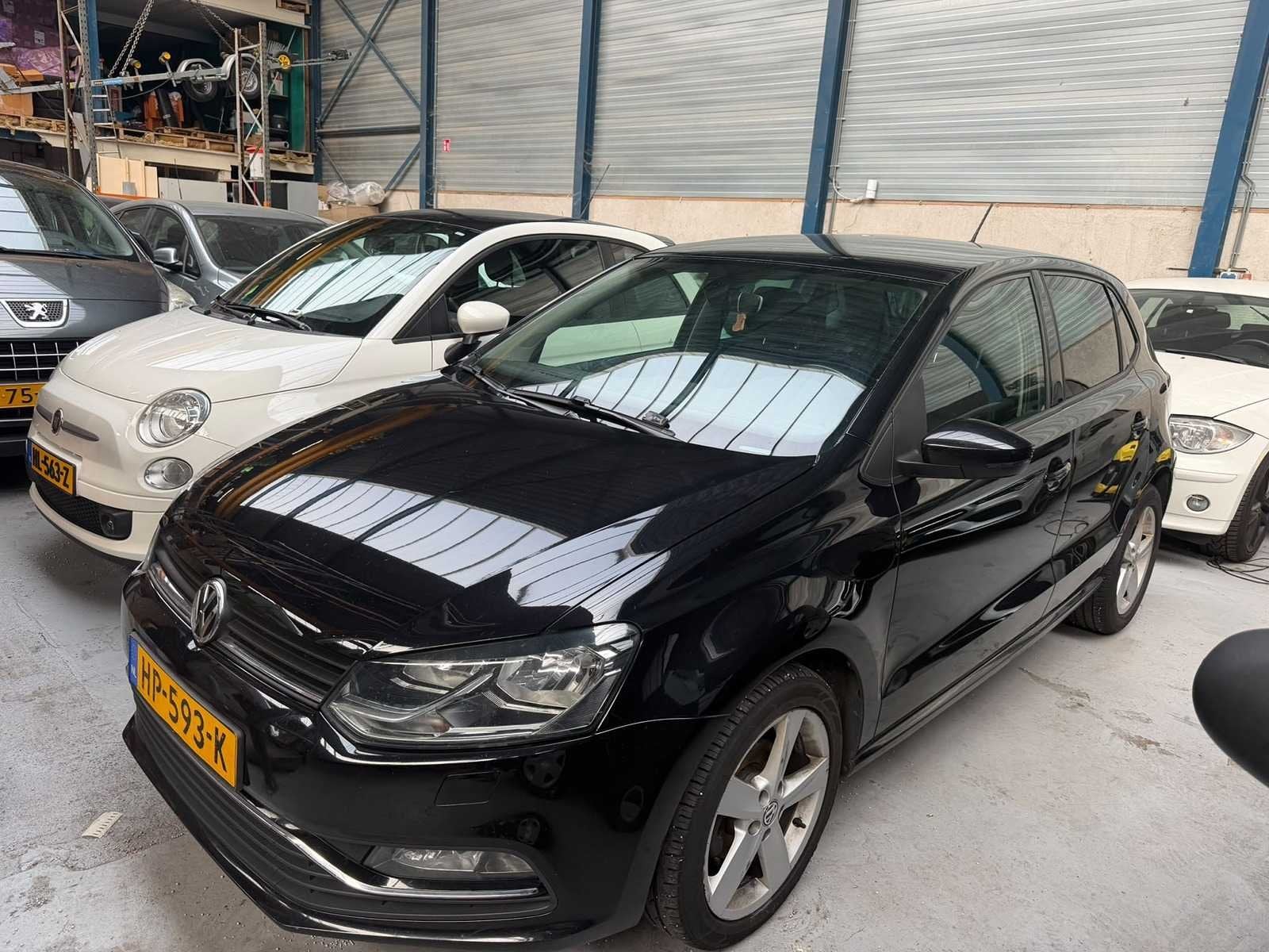 Volkswagen Polo 1.4 TDI Highline * HP-593-K, Auto's, Gebruikt, Euro 6, 580 kg, Zwart