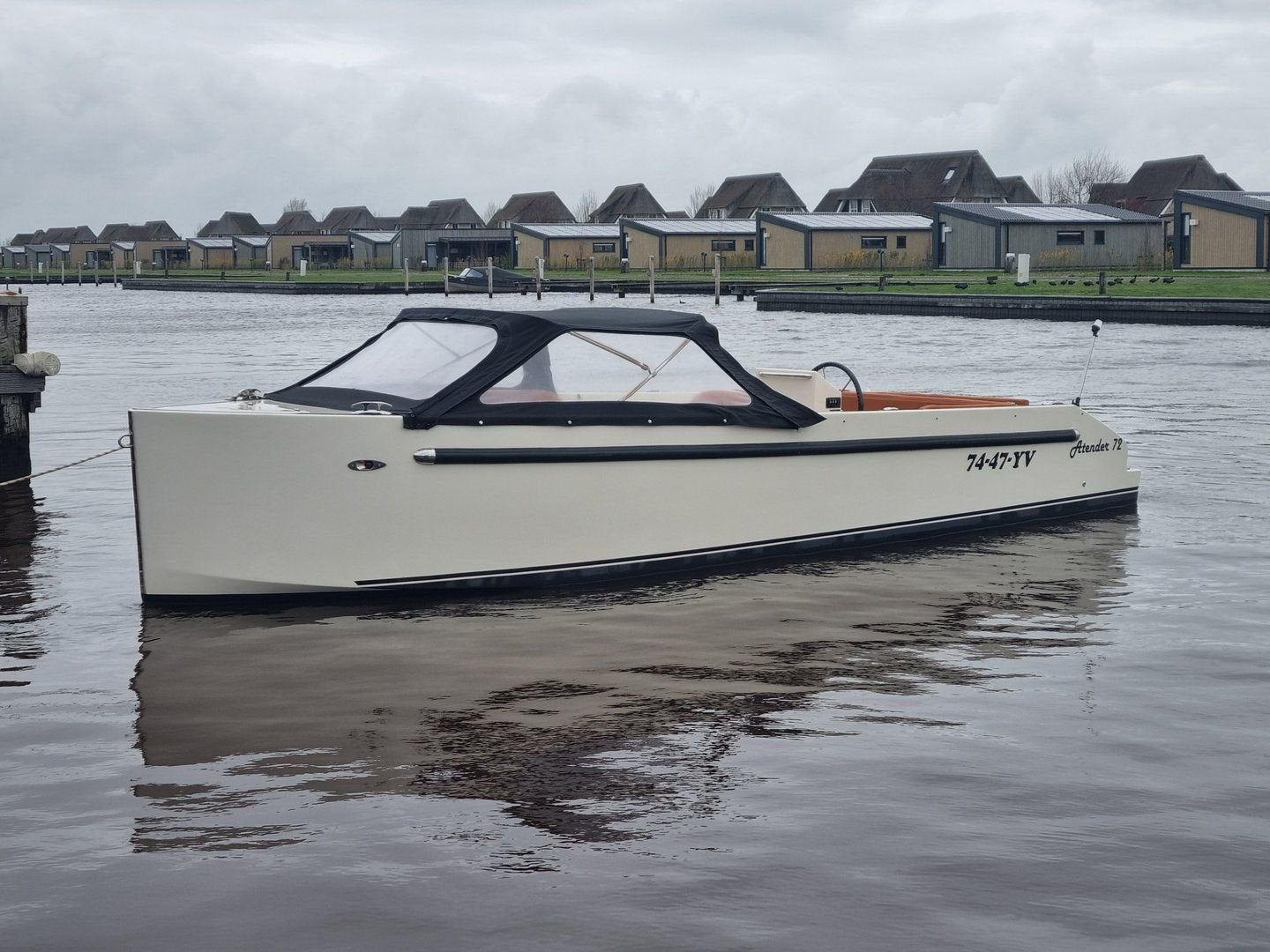 Atender 72 craftsman 80pk diesel!bouwjaar 2017, Watersport en Boten, -, Zo goed als nieuw, -, -