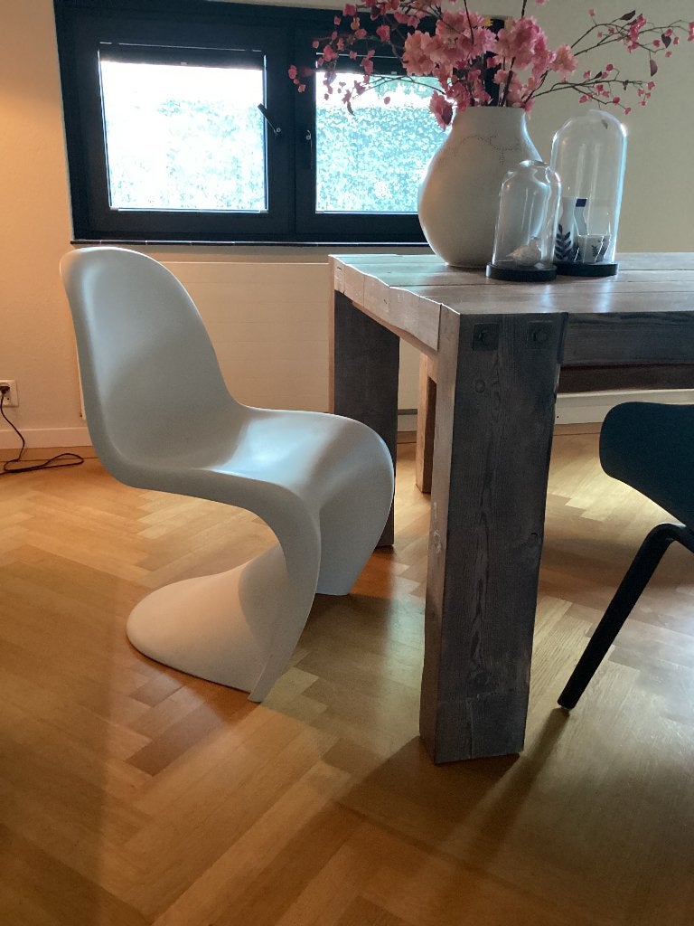 Vitra Panton Chair - Wit, Huis en Inrichting, Ophalen, Kunststof, Gebruikt, Wit