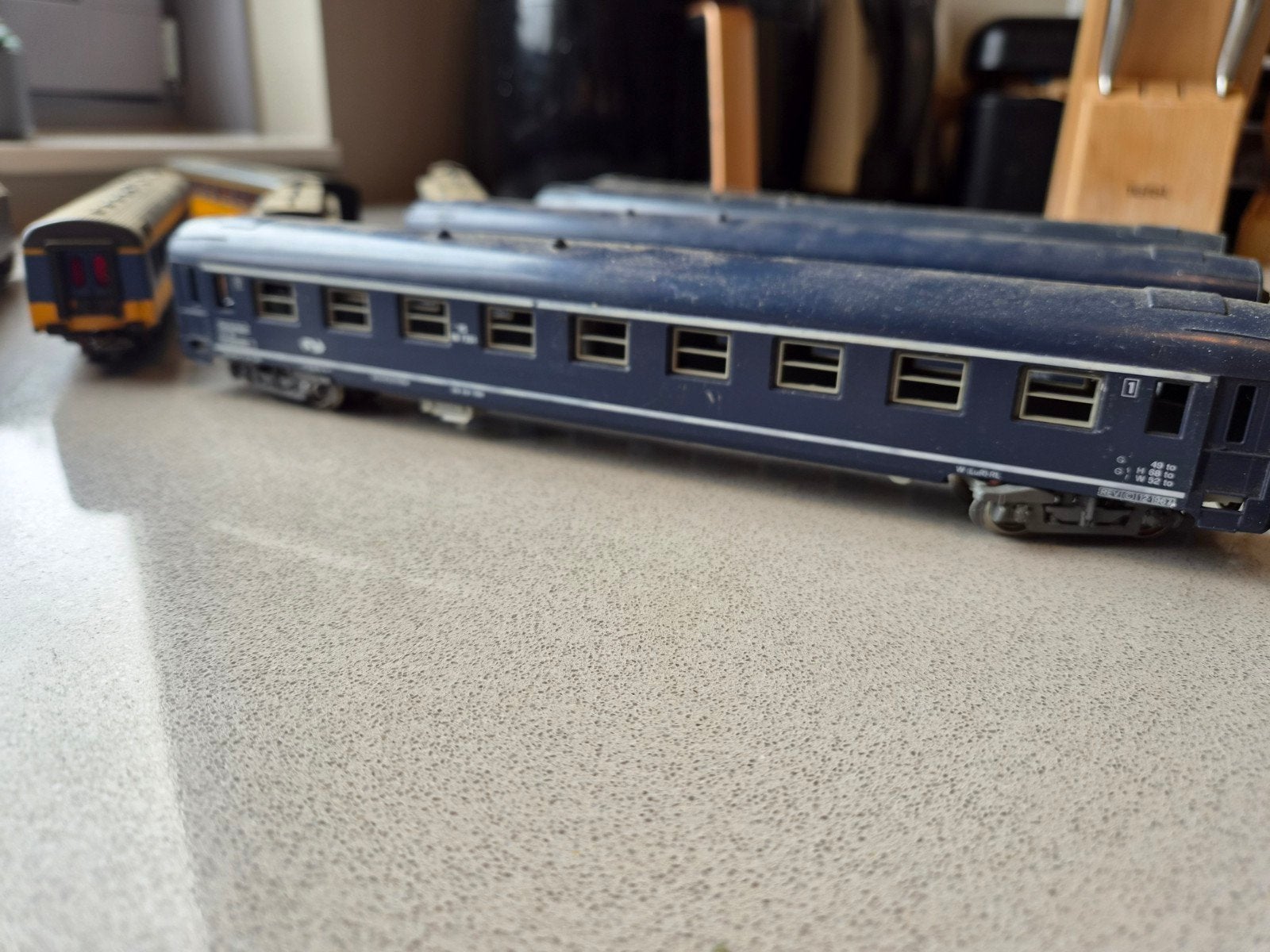 Diverse modeltreinen en wagons - Gebruikt, Overige merken, Gebruikt, Locomotief, Gelijkstroom of Wisselstroom