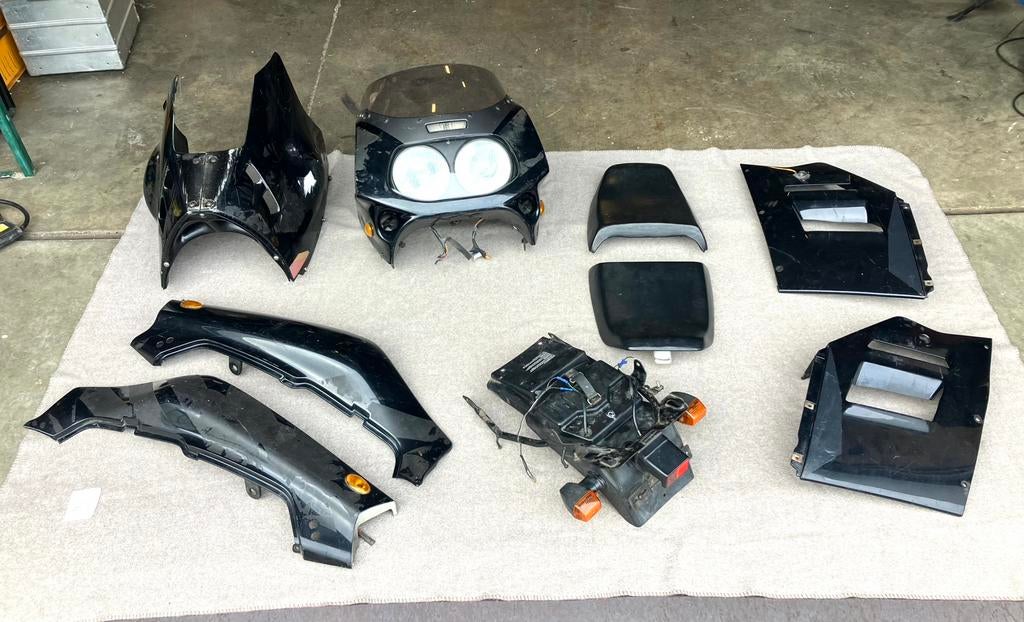 Complete kuipset Suzuki GSX 1100 – zwart – compleet, Ophalen, Gebruikt