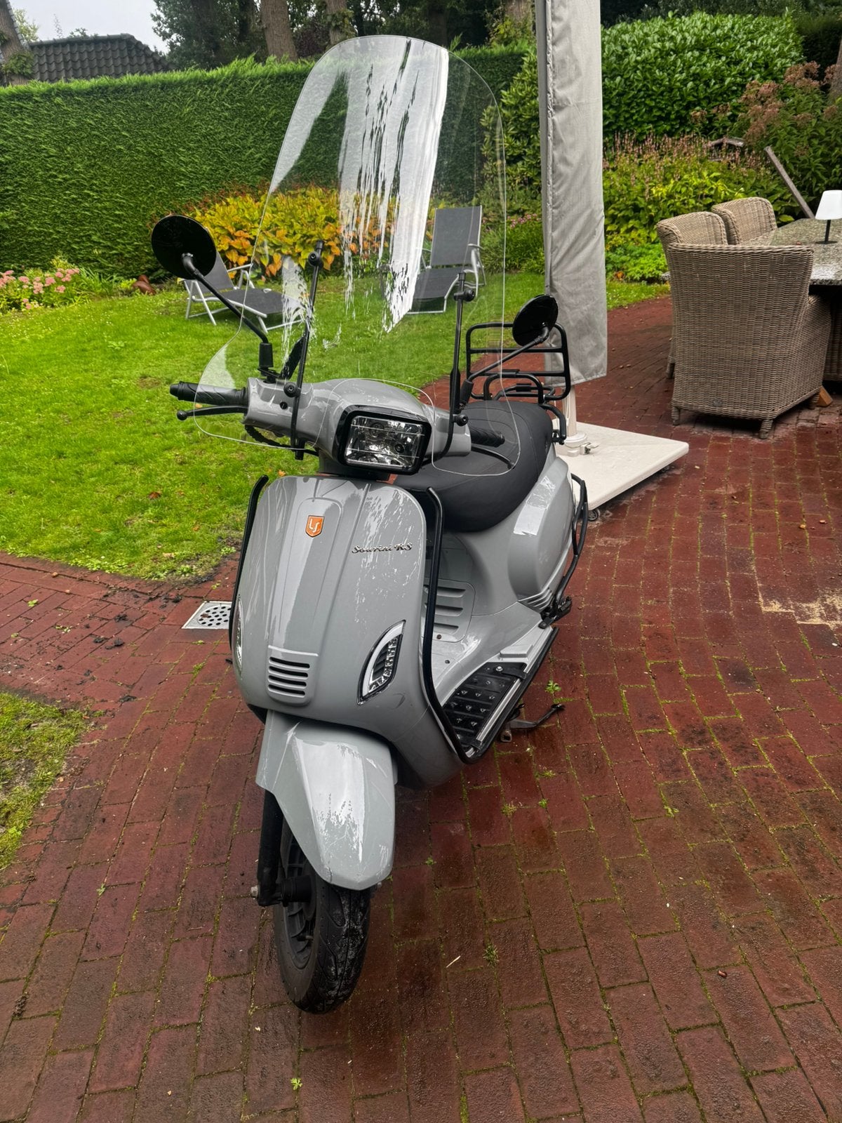 La Souris RS nardo gray 2023, Fietsen en Brommers, Snorfietsen en Snorscooters, Gebruikt, Benzine, Ophalen, Overige merken