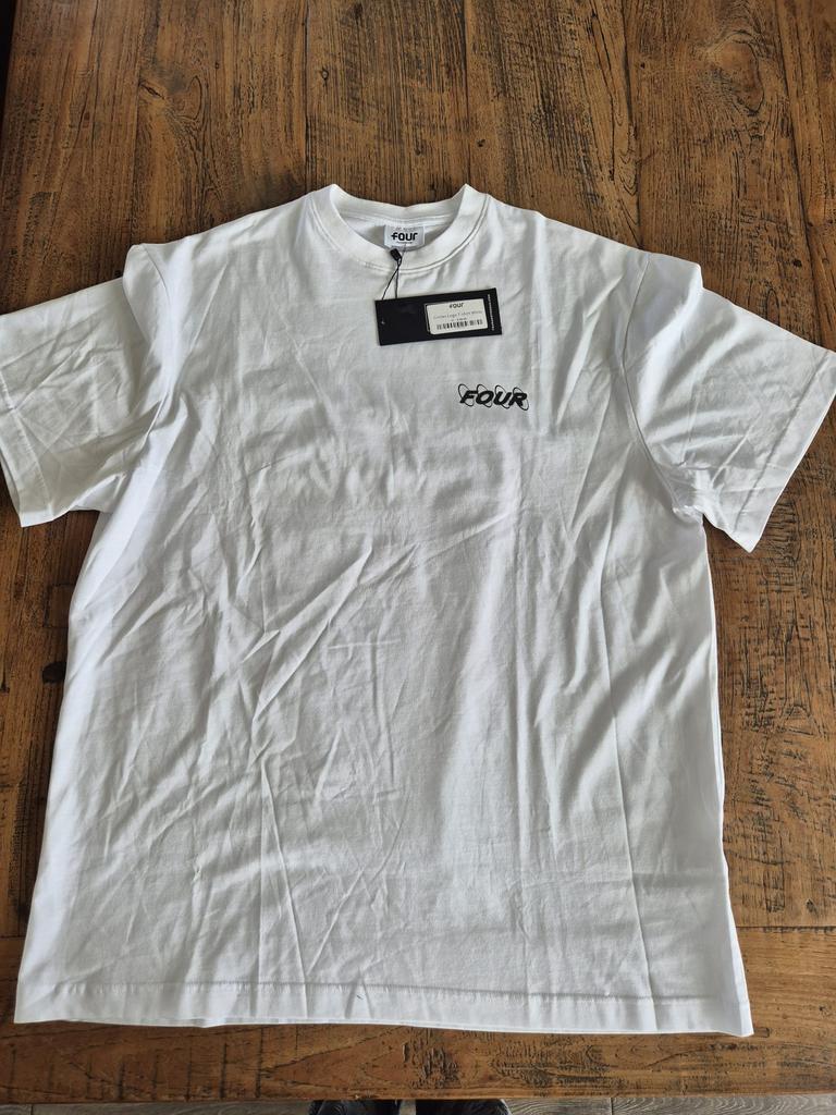 FOUR Shirt Nieuw!, Kleding | Heren, T-shirts, Ophalen of Verzenden, Nieuw, Maat 48/50 (M), Wit