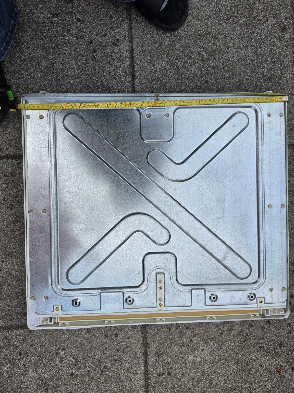Uitschuifbare plank voor Miele wasmachine/droger, Ophalen, Gebruikt