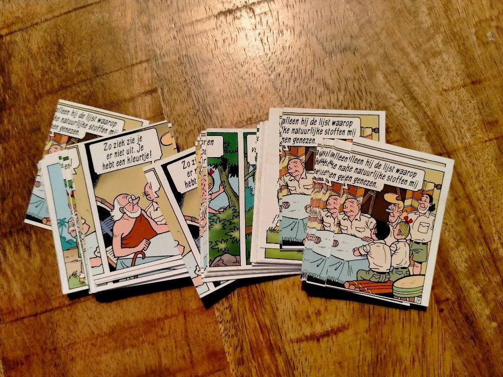 Suske en Wiske de Venijnige vanger plaatjes album stickers, Ophalen of Verzenden, Suske en Wiske, Zo goed als nieuw, Overige typen
