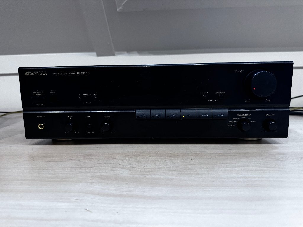 ✅ Sansui F1 AU-X417R Integrated Amplifier, Overige merken, Refurbished, Ophalen of Verzenden, 60 tot 120 watt