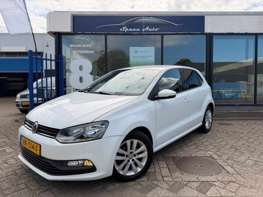 Volkswagen Polo 1.2 TSI Comfortline l Automaat l Airco l Cru, Dealer onderhouden, Stof, Euro 6, 4 cilinders