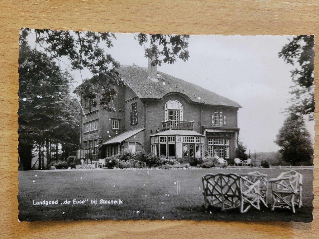 ansicht Steenwijk landgoed de Eese, Verzamelen, Verzenden, Voor 1920, Overijssel