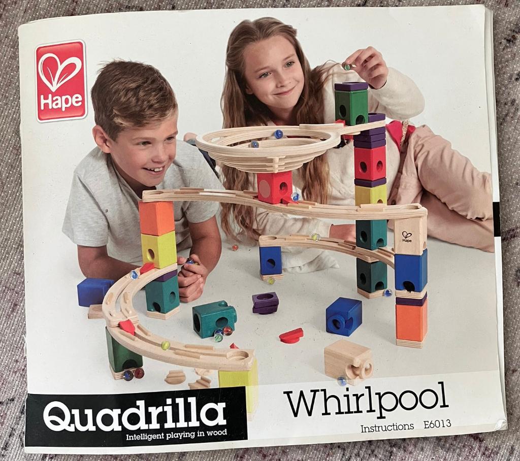 Quadrilla   -    Knikkerbaan, Kinderen en Baby's, Speelgoed | Houten speelgoed, Ophalen, Gebruikt, Overige typen