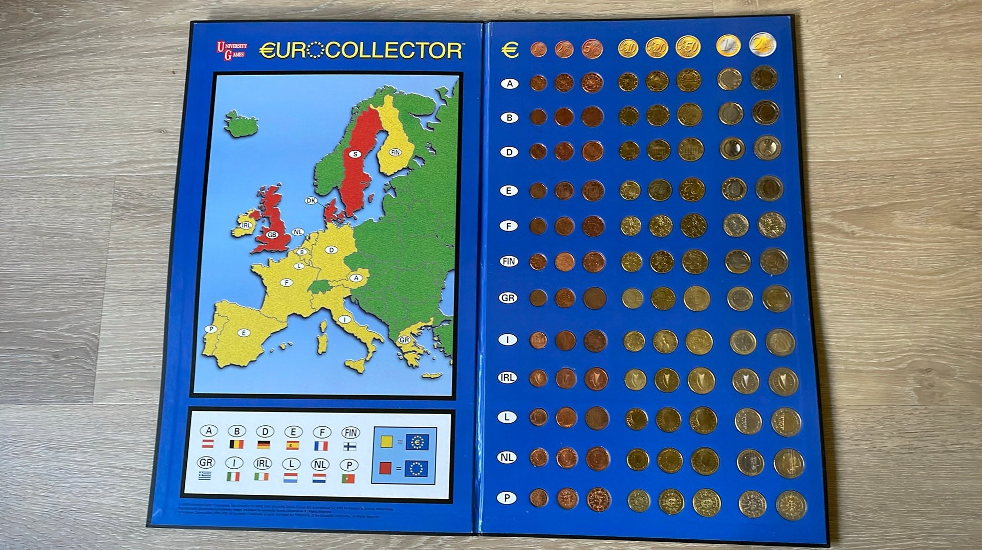 Euro map, Ophalen of Verzenden, Overige landen, 2 euro