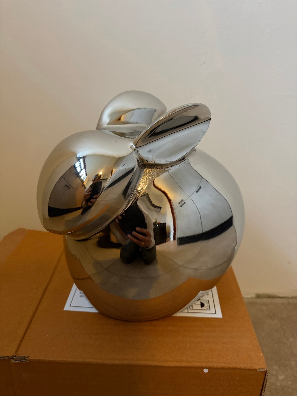 Riviera Maison Easter Bunny Staal RVS Paas Haas Decoratie, Ophalen of Verzenden, Zo goed als nieuw, Zilver, Metaal